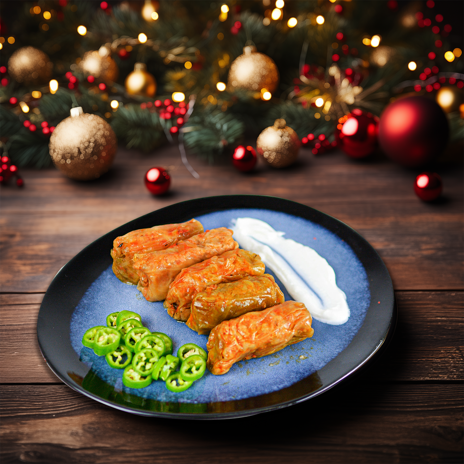 Sarmale de porc în foi de varză