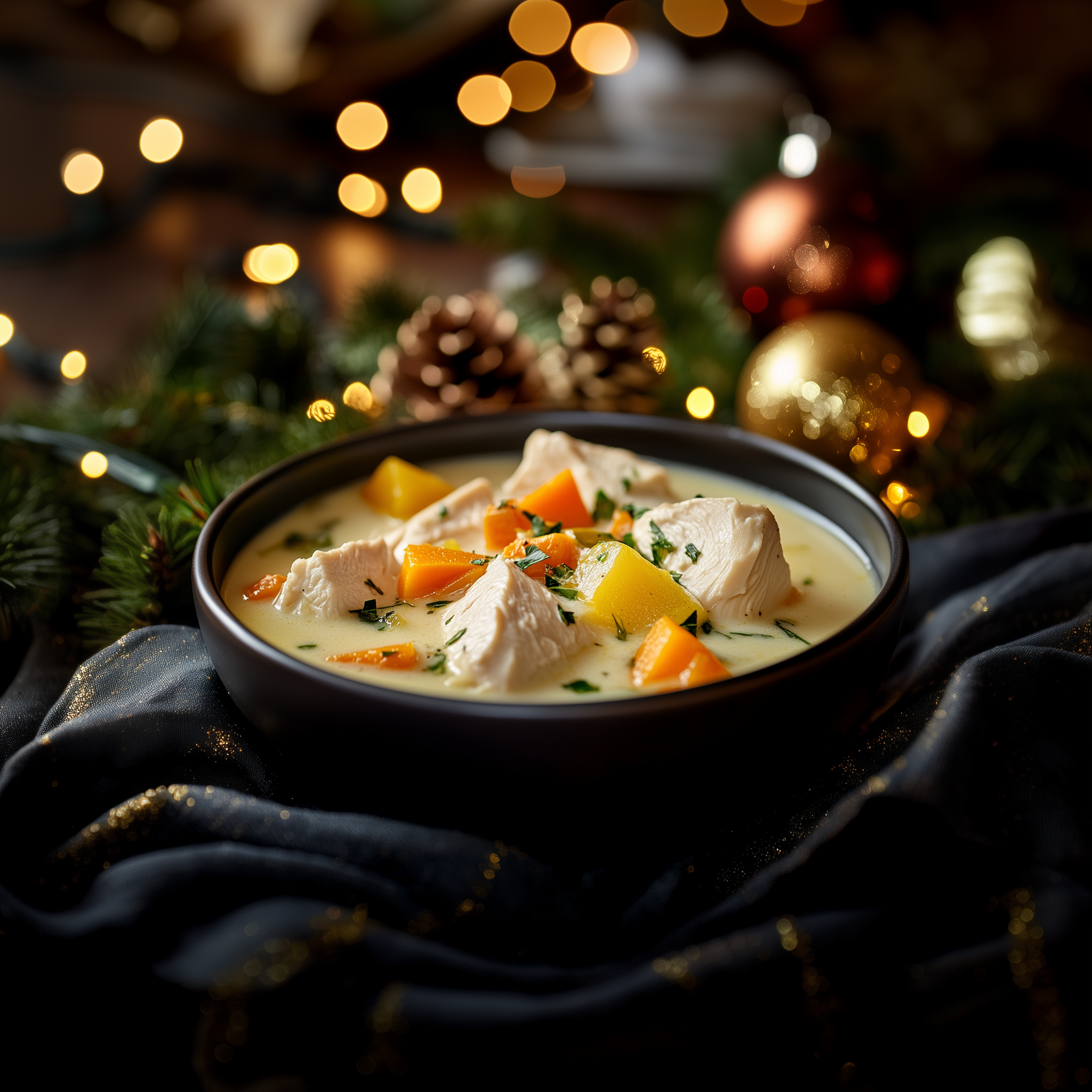 Ciorbă de pui à la grec