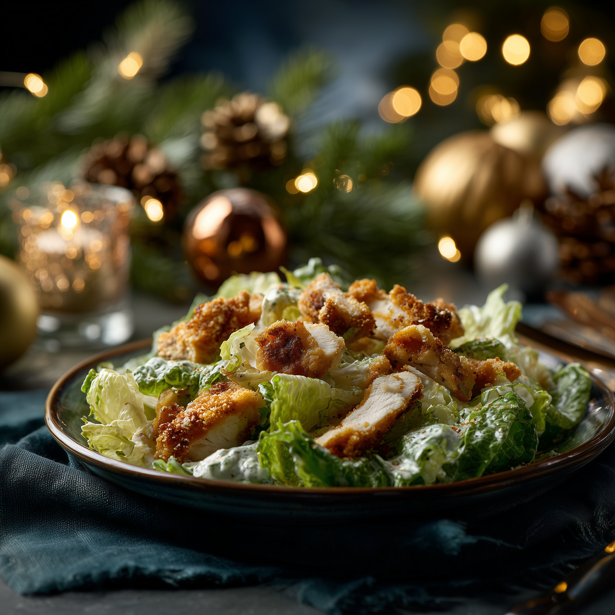 Salată Caesar crispy